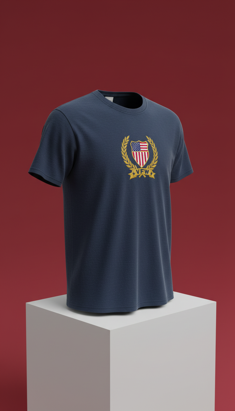 VFW logo cotton T-shirt